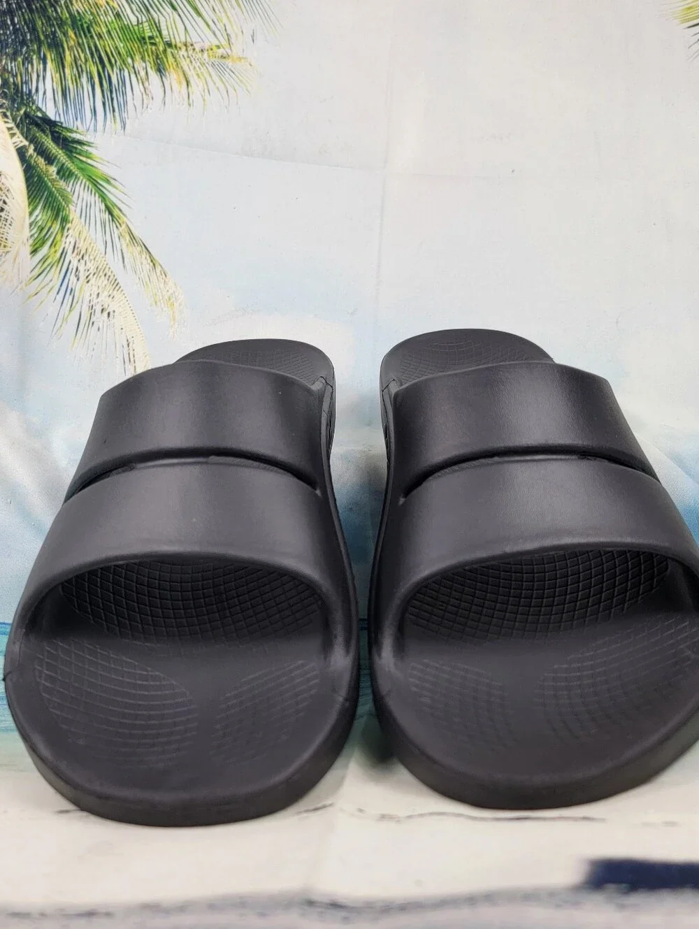 OOFOS OOahh Recovery Slides Mens 12